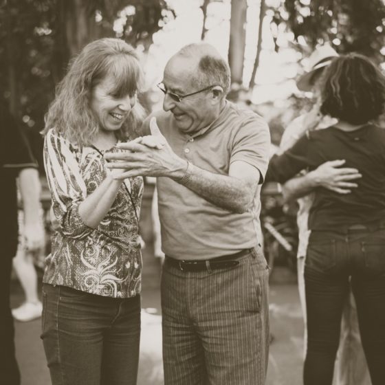 Elderly couple