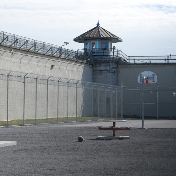 Prison yard